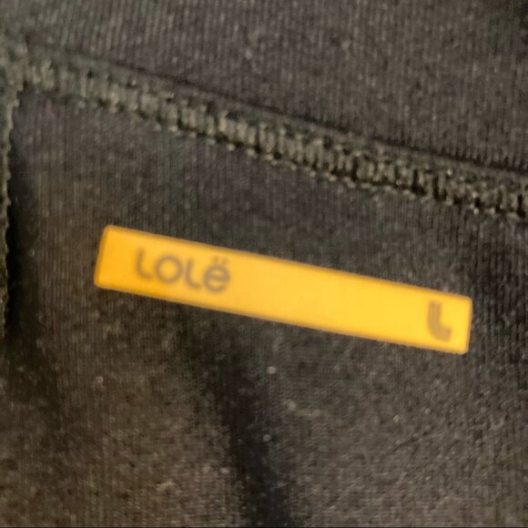 LOLE Sz XS W/ Intentional Cutouts On Leg Leggings Tights - Picture 2 of 6